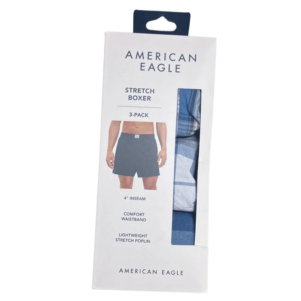 New AMERICAN EAGLE Men's XS 3 Pack 4